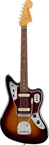 Fender Vintera '60s Jaguar Electric Guitar, Pau Ferro Fingerboard (with Gig Bag), Main
