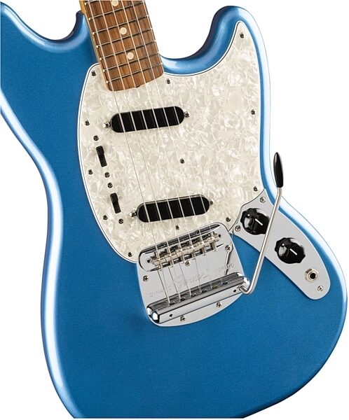 Fender Vintera '60s Mustang Electric Guitar, Pau Ferro (with Gig Bag), View
