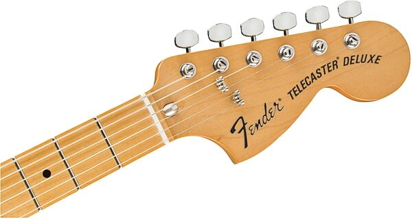 Fender Vintera '70s Telecaster Deluxe Electric Guitar, Maple Fingerboard (with Gig Bag), Vintage Blonde, USED, Scratch and Dent, Action Position Back