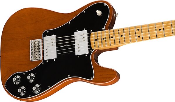 Fender Vintera '70s Telecaster Deluxe Electric Guitar, Maple Fingerboard (with Gig Bag), Action Position Back