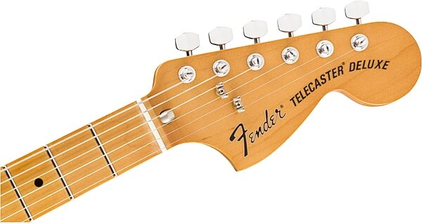 Fender Vintera '70s Telecaster Deluxe Electric Guitar, Maple Fingerboard (with Gig Bag), Action Position Back