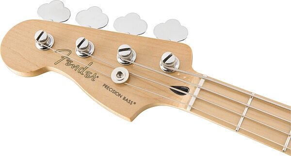 Fender Player Precision Electric Bass, Left-Handed (Maple Fingerboard), Action Position Back