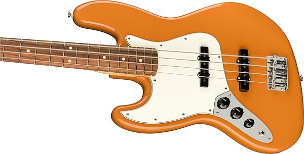 Fender Player Jazz Pau Ferro Electric Bass, Left-Handed, Action Position Back