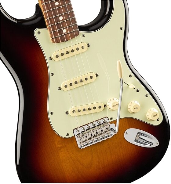 Fender Vintera '60s Stratocaster Electric Guitar, Pau Ferro (with Gig Bag), View