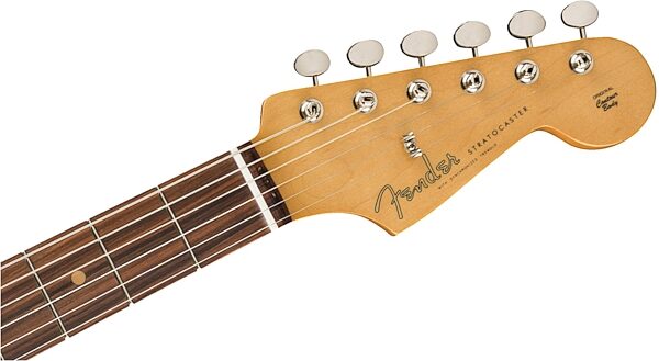 Fender Vintera '60s Stratocaster Electric Guitar, Pau Ferro (with Gig Bag), Action Position Back