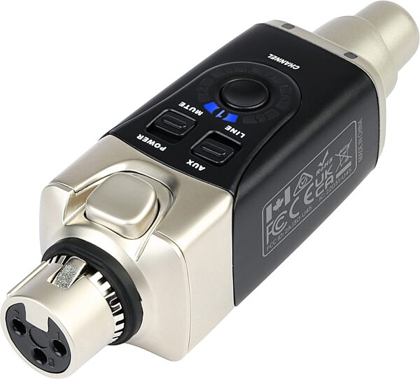 Xvive U45T 5.8GHz Wireless In-Ear Monitor System Transmitter, New, Action Position Back
