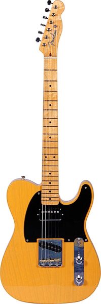 Fender American Vintage Hot Rod 52 Telecaster Electric Guitar (with Case), Butterscotch Blonde