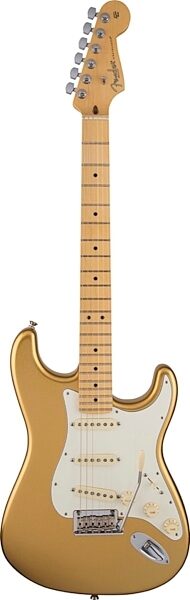 Fender Limited Edition American Standard Stratocaster, Maple Fingerboard (with Case), Aztec Gold