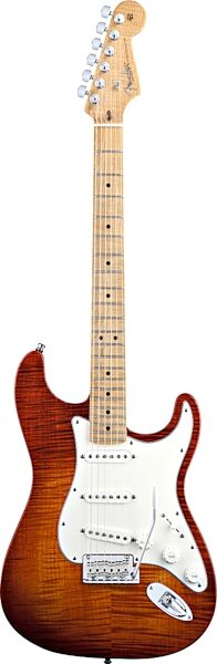 Fender Select Stratocaster Electric Guitar with Case, Maple Neck, Main
