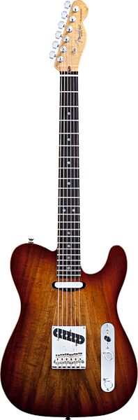 Fender Select Koa Top Telecaster Electric Guitar with Rosewood Fingerboard, Main