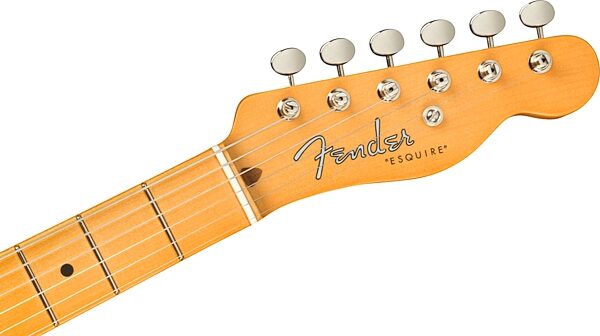 Fender 70th Anniversary Esquire Electric Guitar (with Case), Action Position Back