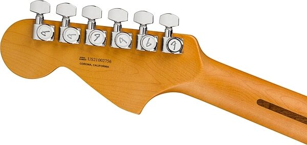 Fender Limited Edition 60th Anniversary Ultra Luxe Jaguar Electric Guitar (with Case), Action Position Back