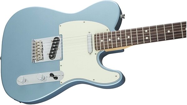 Fender Limited Edition American Standard Telecaster Match Head Electric Guitar, Ice Blue Body Right