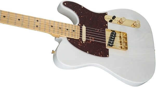 Fender Limited Edition American Select Lite Ash Telecaster Electric Guitar (with Case), Body Left