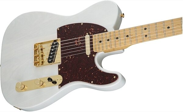 Fender Limited Edition American Select Lite Ash Telecaster Electric Guitar (with Case), Body Right