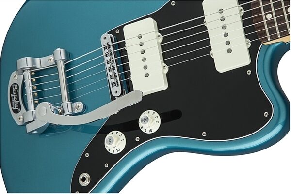 Fender Limited Edition American Special Jazzmaster Electric Guitar with Bigsby, Ocean Turquoise Body