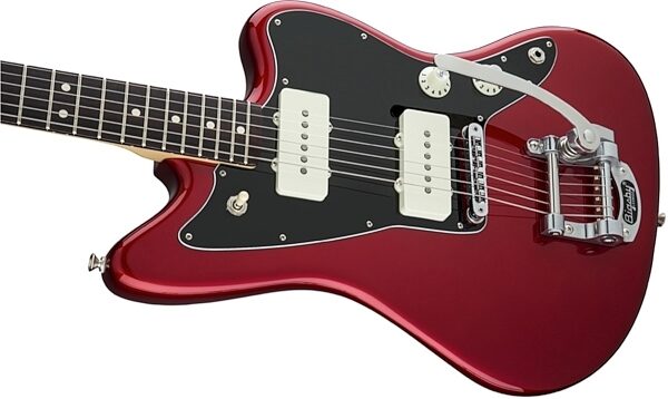 Fender Limited Edition American Special Jazzmaster Electric Guitar with Bigsby, Candy Apple Red Body Left