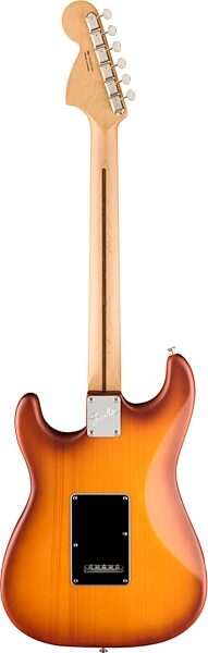 Fender American Performer Timber Stratocaster Electric Guitar (with Gig Bag), Honey, Action Position Back