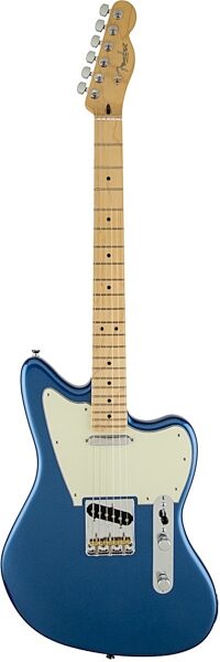 Fender Limited Edition American Standard Offset Telecaster Electric Guitar (Maple, with Case), Lake Placid Blue