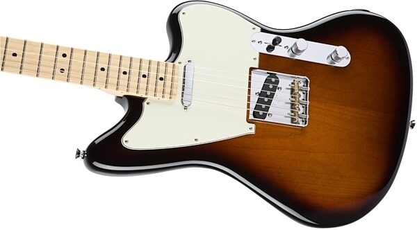 Fender Limited Edition American Standard Offset Telecaster Electric Guitar (Maple, with Case), 2-Color Sunburst Body Left