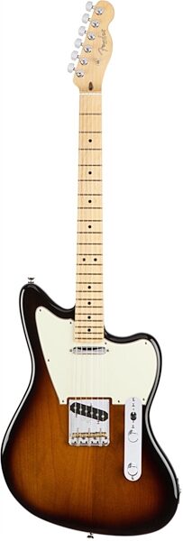 Fender Limited Edition American Standard Offset Telecaster Electric Guitar (Maple, with Case), 2-Color Sunburst