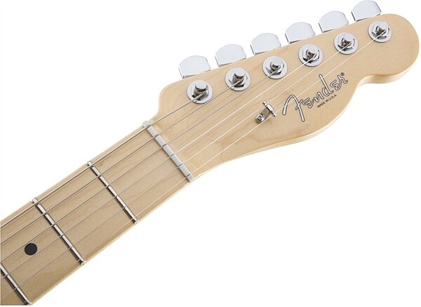 Fender Limited Edition American Standard Offset Telecaster Electric Guitar (Maple, with Case), Olympic White Headstock Front
