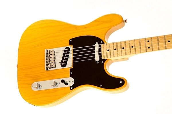 Fender Limited Edition American Standard Double Cut Telecaster Electric Guitar (with Case), Closeup