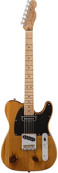 Fender 2017 Limited Edition Exotic American Pro Pine Telecaster Electric Guitar (with Case), Main