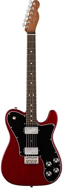 Fender 2017 Limited Edition Exotic American Pro Mahogany Telecaster Deluxe Electric Guitar (with Case), Main