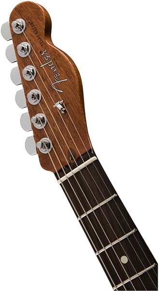 Fender 2017 Limited Edition Exotic American Pro Mahogany Telecaster Deluxe Electric Guitar (with Case), Alt