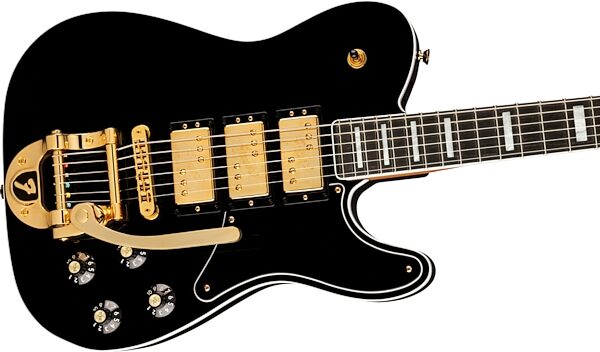 Fender Parallel Universe II Troublemaker Telecaster Deluxe Electric Guitar with Bigsby, Action Position Back