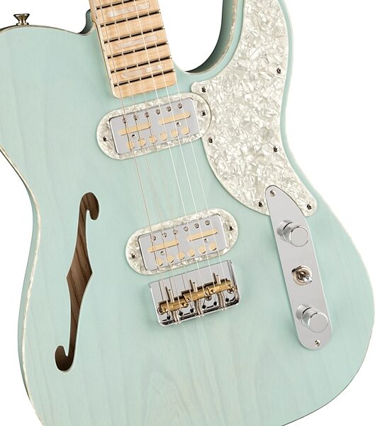 Fender Parallel Universe II Telecaster Magico Electric Guitar (with Case), Action Position Back