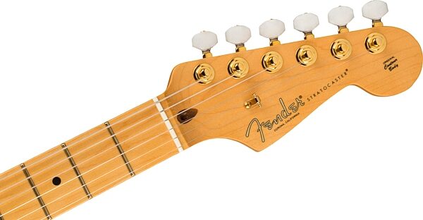 Fender 75th Anniversary Commemorative Stratocaster Electric Guitar (with Case), Action Position Back
