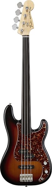 Fender Tony Franklin Fretless Precision Bass with Case, Main