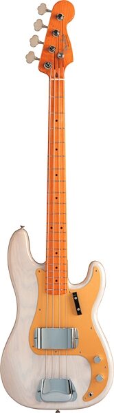 Fender American Vintage '57 Precision Electric Bass with Case, White Blonde