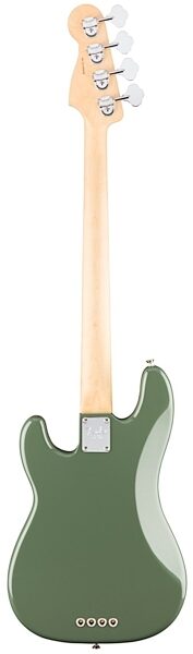 Fender American Pro Precision Electric Bass, Maple Fingerboard (with Case), Antique Olive Back