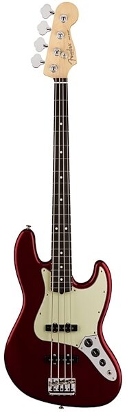 Fender American Pro Jazz Electric Bass, Rosewood Fingerboard (with Case), Main