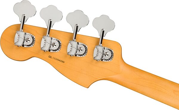 Fender American Pro II Precision Electric Bass, Rosewood Fingerboard (with Case), Dark Night, Action Position Back