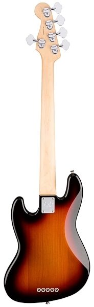 Fender American Pro Jazz V Electric Bass, 5-String (Rosewood Fingerboard, with Case), 3-Color Sunburst Back