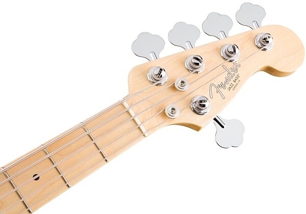 Fender American Pro Jazz V Electric Bass, 5-String (Maple Fingerboard, with Case), Sonic Gray View 2