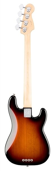 Fender American Pro P Electric Bass, Left-Handed (Rosewood Fingerboard, with Case), Back