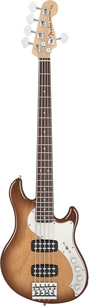 Fender American Deluxe Dimension V HH Electric Bass, Rosewood Fingerboard (with Case), Violin Sunburst