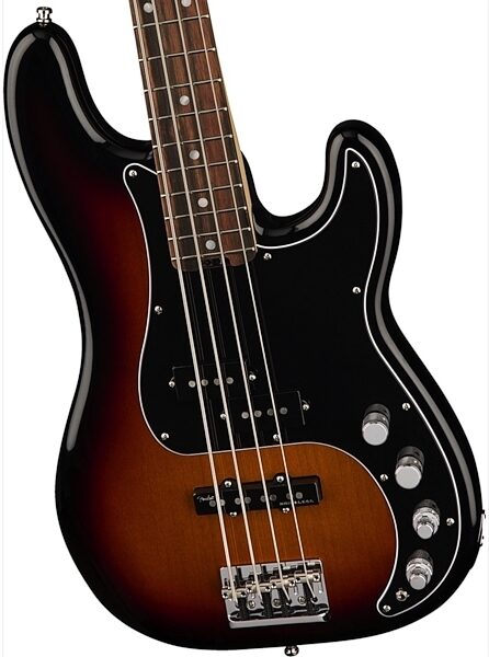 Fender American Elite Precision Electric Bass, Ebony Fingerboard (with Case), View