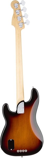 Fender American Elite Jazz Bass (Rosewood, with Case), 3-Color Sunburst Back