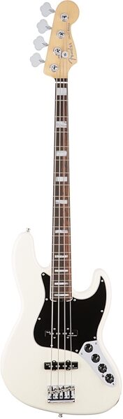Fender American Elite Jazz Bass (Rosewood, with Case), Olympic White