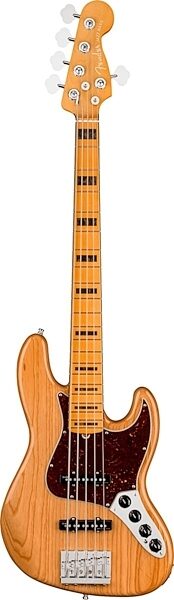 Fender American Ultra Jazz V Electric Bass, Maple Fingerboard (with Case), Main