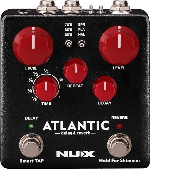 NUX Atlantic Delay and Reverb Pedal, New, Main