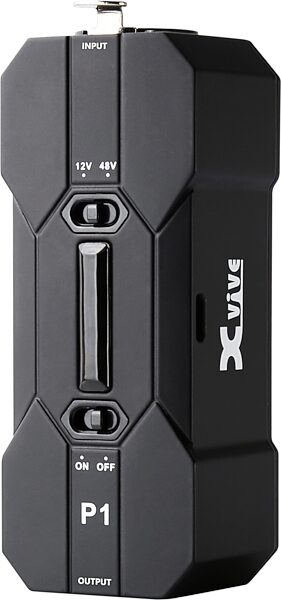 Xvive P1 Rechargeable Portable Phantom Power Supply, Action Position Back