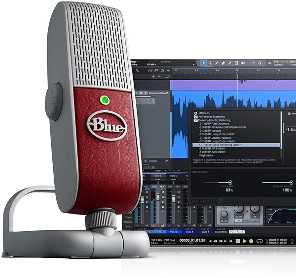 Blue Microphones Raspberry Studio USB Microphone + Software Bundle, Main