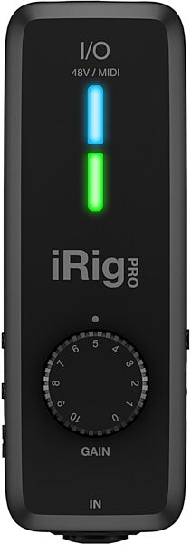 IK Multimedia iRig Pre 2 XLR Microphone Interface, New, Action Position Back